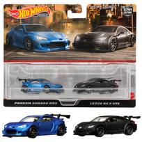 Mattel Hot Wheels Premium Pandem Subaru RC F GT3 HKF51 2-Pack BRZ/Lexus [Ages 3+]