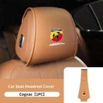 FZFEQ1 Abarth Automobilio Sėdynės Galvos Atramos Dangtelis Atrama Kaklo Pagalvės Užvalkalas Priedai UNO Astra Bravo Panda Linea Freemont Strada Doblo