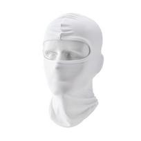 Sun Protection Motorcycle Mask Windproof Full Face Mask Fashion Bandana Hood  Skiing balta