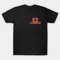 Asian Size Men Black Print T-shirt Limerick Is Gritty No-Cut Print Cotton Tshirt L juoda