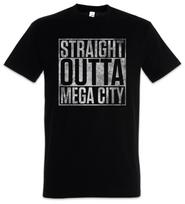 Straight Outta Mega City Massive Judge Monster Fun Dredd T-Shirt XXL