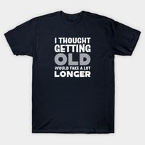 Asian Size Men Black Print T-shirt Funny Quotes No-Cut Print Cotton Tshirt S juoda