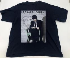 Leonard Cohen Old Ideas Tour 2022 Gift For Fan All Size S to 5XL T-shirt TMB1726 XXL