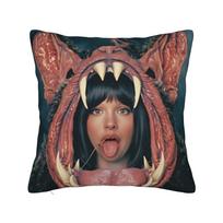 M-Melanie M-Martinez Hades Pillow Cover Morden Pillow Case For Office Car Home Decor Soft Pillowcases Birthday Present Peach skin 18*18(CM)-1Pcs