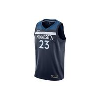 Nike Icon Edition NBA Swingman marškinėliai, Minnesota Timberwolves, Jimmy Butler #23 Vyriški viršutiniai drabužiai College-Navy 864491-425 S gray