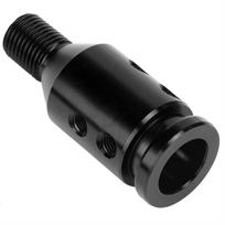 Universalus automobilio pavarų perjungimo svirties adapteris nesriegiui perjungikliams 12x1.25 juoda
