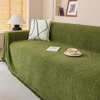 Herringbone Simple Modern Chenille Sofa Cushion Four Seasons Universal Seat Cushions Non-Slip Sofa Cover 180*130cm
