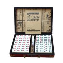 Mahjong 146 kauliukai Atsparūs įbrėžimams Mini dydžio Melamininiai Kinų Mahjong namams