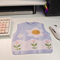 Anti-slip Simulated Printing Mouse Pad Thickened Desk Cushion Creative Table Mat  Office Use B