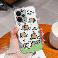 For Realme 14T 5G Phone Case Funny Creative Transparent Back Cover For Realme14 T Soft TPU Silicone Lightweight Durable Shell realme 14T 5G