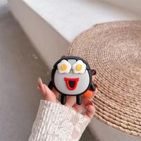 Prank Zhou Qiao figurine, suitable AirPods 4 protective case, Apple 3rd generation AirPods Pro3 earphone case for women Airpods 1/2