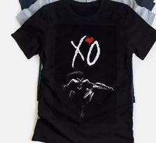 The Weeknd XO 1 Sided T Shirt FUll Size S-5XL XXL gray