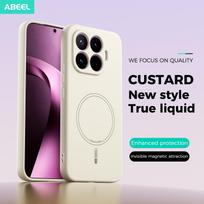 Skirta Xiaomi 17T/17T Pro dėklas Švarus Minimalistinis Patvarus Skystas Silikonas Magnetinis Atsparus Įbrėžimams Dangtelis Skirta Xiaomi 17 T Funda Xiaomi 17T