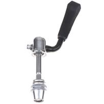 Greito atlaisvinimo dviračio balnelio stovo spaustukas Atsparus korozijai aliuminio lydinys Road Bike priedas 27.2/30.9mm balnelio stovui juoda