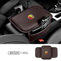 GJIFK1 Automobilio porankio dėžutės kilimėlis, pagalvėlė, daiktadėžė Fiat ABARTH 124 125 130 131 500 595 Esseesse 695 Punto Scorpion Automobilio priedai ruda