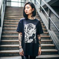 Anime Megumi Jujutsu Kaisen Itadori Yuji Panda Maki Gojo S Black T Shirt S