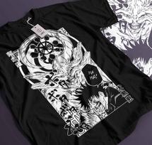 Megumi Fushiguro T-shirt Jujutsu Kaisen Gojo Satoru Horror GifT-shirt Best 354 L