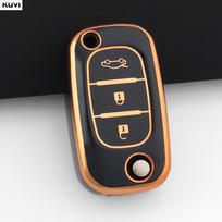 Tpu Auto Folding Key Fob Cover Case Fit For Lada Vesta Granta Xray Kalina Priora Sedan Sport Fit For Renault Fluence Clio Megane Fit For Mercedes