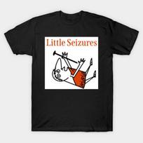 Asian Size Men Black Print T-shirt Little Seizures No-Cut Print Cotton Tshirt M juoda