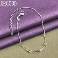 925 sterlingų sidabro apyrankės madingi papuošalai 20cm gray