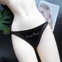 Moterų Saldus Grynas Vėjas Tuščiaviduriai Seksualūs Satino Žemo Liemens Antibakteriniai Kelnaitės Apatiniai L smėlis