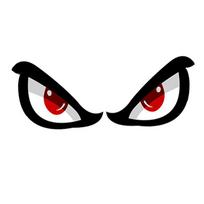 Car Sticker - Shark Eye Sticker Comic Strip, Waterproof, Easy See description