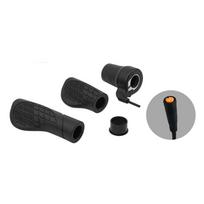 Electric Bike Ebike Right Half-Twist Throttle For Bafang BBS01/02-BBSHD MidMotor black