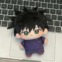 10cm Jujutsu Kaisen Fushiguro Megumi Dress-up Doll Anime Peripheral Plush Cartoon Cotton Doll Children Cute Toys xmas Gifts