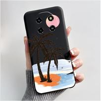Casing For Blackview Shark 6 Shark6 Case Aesthetic Cute Cat Cartoon Fashion Black Soft Silicone Back Cover Shockproof Phone Case Blackview Shark 6