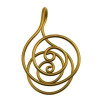 Copper Energy Spiral Bracelet Fashion Spiral Palm Cuff Jewelry Adjustable Open Design Unisex Accessory for Everyday Wear One Size