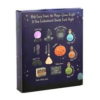 12-Days Halloween Advent Calendar, Spooky Countdown Calendar with 12 Mini Figures, Trick or Treat Gift for Kids Boys Girls 1 Set