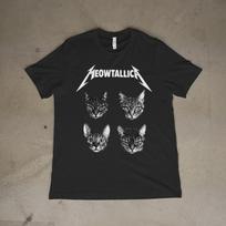 Meowtallica Cat Band Parody Shirt Funny Metal Kitty Rock Tee Gift for Cat Lovers XXL