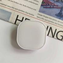 Grip Tok Finger Ring Holder Expanding Stand For iPhone Samsung Support Mobile Phone Folding Solid Color Pocket Socket Bracket balta