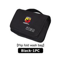 GFQKA1 Hanging Travel Toiletry Bag Makeup Cosmetic Storage Folding Bag For Abarth Freemont Strada 500x Grande Punto Ducato Stilo Palio
