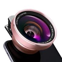 2 in 1 Mobile Phone Lens 4K HD 15X macro 0.6X Wide Angle Lens for iPhone 15 14 13 Samsung LG Camera Kit Mobile Phone Accessories juoda