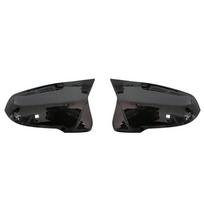For BMW X1 F48 X2 F39 F40 F53 F44 Z4 G39 Toyota Supra Carbon Fiber Style Black Rearview Side Mirror cover Caps Side Mirror shell