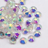 High Grade AB Flatback Non-Hotfix Rhinestones Transparent SS20 Bling Nail Crystal Glass for Nail Art Garment Shoes Bags 1.5-1.6mm 1440pcs/SS4