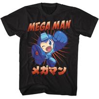 MegaMan Chibi Kick Men T Shirt L