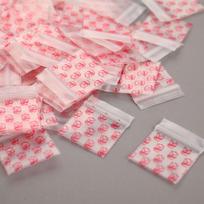 100 vnt Mini užtrauktukų maišeliai Maži plastikiniai užtrauktukų maišeliai, pakavimo tablečių maišeliai