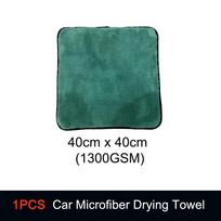 DetailingKing 1300GSM Mikropluošto Džiovinimo Rankšluostis Profesionalus Super Minkštas Automobilių Plovimo Valymo Skudurėlis Rankšluosčiai Automobilių Detailingui 40x40cm