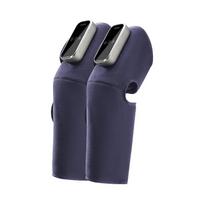 Knee Massage Instrument Electric Heating Knee Pads Heating To Keep Warm Elderly Cold Leg Joints Hot Compress Touch Screen Knee Pads gray