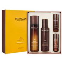 [MISSHA] Bee Pollen Renew Ampoule Skin  150ml + Moisturizer 130ml, 1set yellow