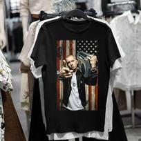 Eminem marškinėlis Parašo dovana gerbėjams Juodas S-5XL Marškinėlis Unisex marškinėlis M
