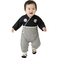 Kūdikio Hakama Tradicinis Japonų Formalus Kūdikio Pirmasis Šventovės Pirmas Japonų Drabužis Kūdikio Maudynių Dovana HF238 [SLINX] Drabužiai, Kombinezonas, Kimono, Drabužiai, juoda
