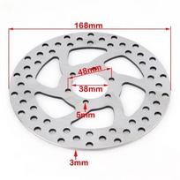 Citycoco Priekiniai Galiniai Stabdžiai Hidraulinis Diskinio Stabdžio Siurblio Mazgas Stabdžių Suportas Kinijos Harley Citycoco Elektriniam Motoroleriui Motoroleriui 1pc Brake Disc white