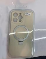 Magnetic Kickstand Liquid Silicone Phone Case For MagSafe iPhone 17 Air 16 Plus 15 14 13 12 Pro Max 17Pro 16Pro Shockproof holder Protective Cover iphone 12 Pro Max balta