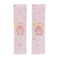 Kids Sun Protection Sleeves, Cute Animal Car Print Arm Sleeves with Thumb Holes, Breathable UV Protection Cooling Sleeves for Boys Girls E