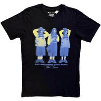 Billie Eilish - Blurred Stand - Juodi marškinėliai XXXXL blue