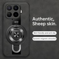 For Xiaomi 17T/17T Pro Case Premium Sheepskin Patchwork U-Shield Stand Available slip Shockproof Cover For Xiaomi 17 T/17 T Pro Xiaomi 17T