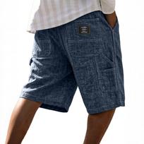 Men's Classic Fit Casual Shorts with Multiple Pockets Relaxed Style Lightweight Breathable Fabric Suitable for Daily Wear and Outdoor Activities L